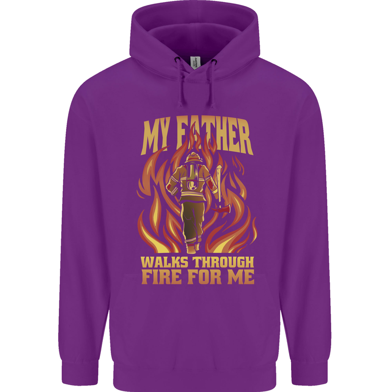 In Love With Mary Jane Funny Weed Childrens Kids Hoodie Purple