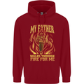 In Love With Mary Jane Funny Weed Childrens Kids Hoodie Red