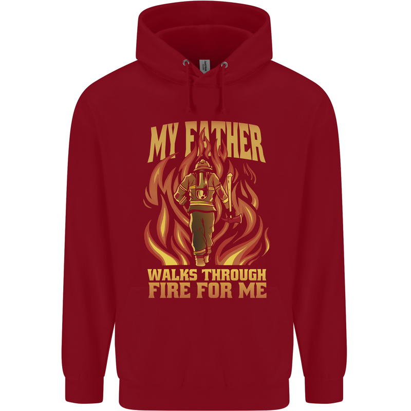 In Love With Mary Jane Funny Weed Childrens Kids Hoodie Red
