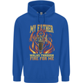 In Love With Mary Jane Funny Weed Childrens Kids Hoodie Royal Blue