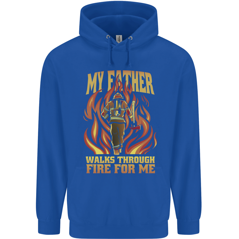 In Love With Mary Jane Funny Weed Childrens Kids Hoodie Royal Blue