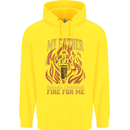 In Love With Mary Jane Funny Weed Childrens Kids Hoodie Yellow