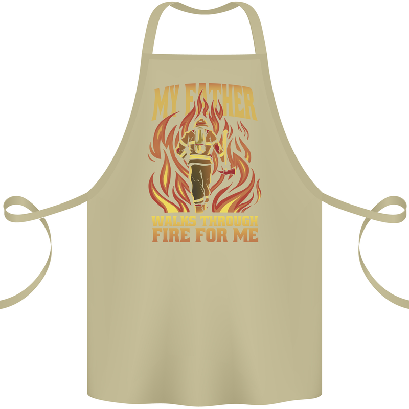 In Love With Mary Jane Funny Weed Cotton Apron 100% Organic Khaki