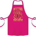 In Love With Mary Jane Funny Weed Cotton Apron 100% Organic Pink