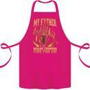 In Love With Mary Jane Funny Weed Cotton Apron 100% Organic Pink