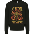 In Love With Mary Jane Funny Weed Kids Sweatshirt Jumper Black