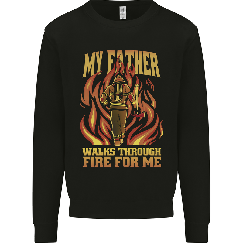 In Love With Mary Jane Funny Weed Kids Sweatshirt Jumper Black