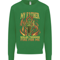 In Love With Mary Jane Funny Weed Kids Sweatshirt Jumper Irish Green