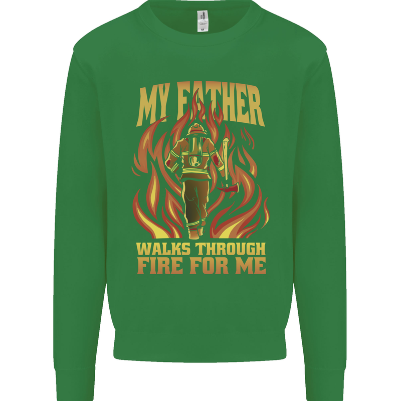In Love With Mary Jane Funny Weed Kids Sweatshirt Jumper Irish Green