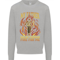 In Love With Mary Jane Funny Weed Kids Sweatshirt Jumper Sports Grey