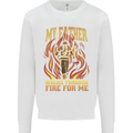 In Love With Mary Jane Funny Weed Kids Sweatshirt Jumper White