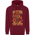 In Love With Mary Jane Funny Weed Mens 80% Cotton Hoodie Maroon