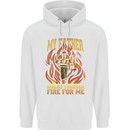 In Love With Mary Jane Funny Weed Mens 80% Cotton Hoodie White