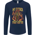 In Love With Mary Jane Funny Weed Mens Long Sleeve T-Shirt Navy Blue
