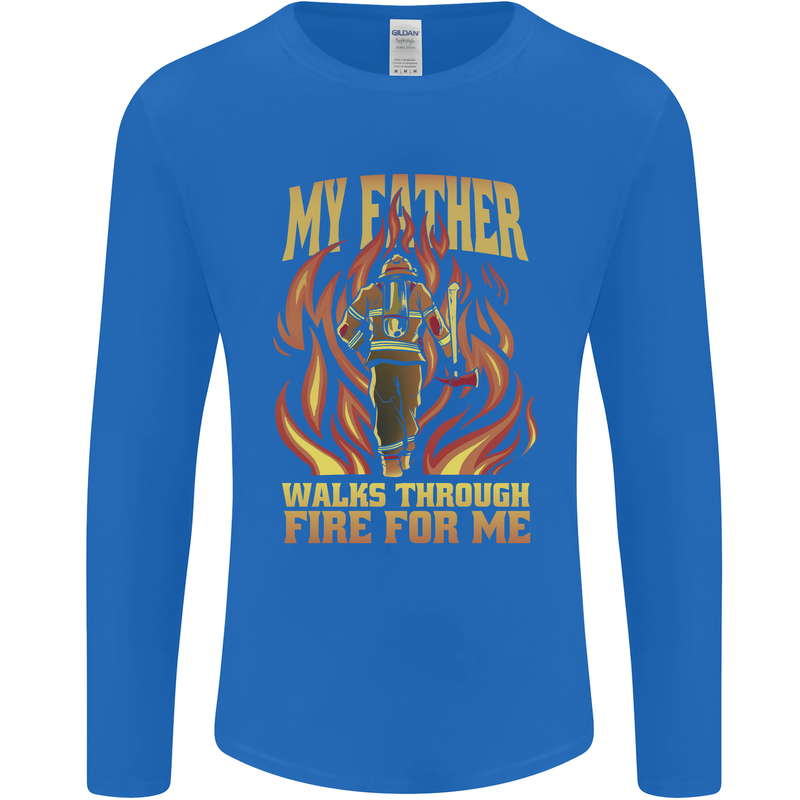 In Love With Mary Jane Funny Weed Mens Long Sleeve T-Shirt Royal Blue