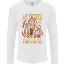 In Love With Mary Jane Funny Weed Mens Long Sleeve T-Shirt White