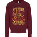 In Love With Mary Jane Funny Weed Mens Sweatshirt Jumper Maroon