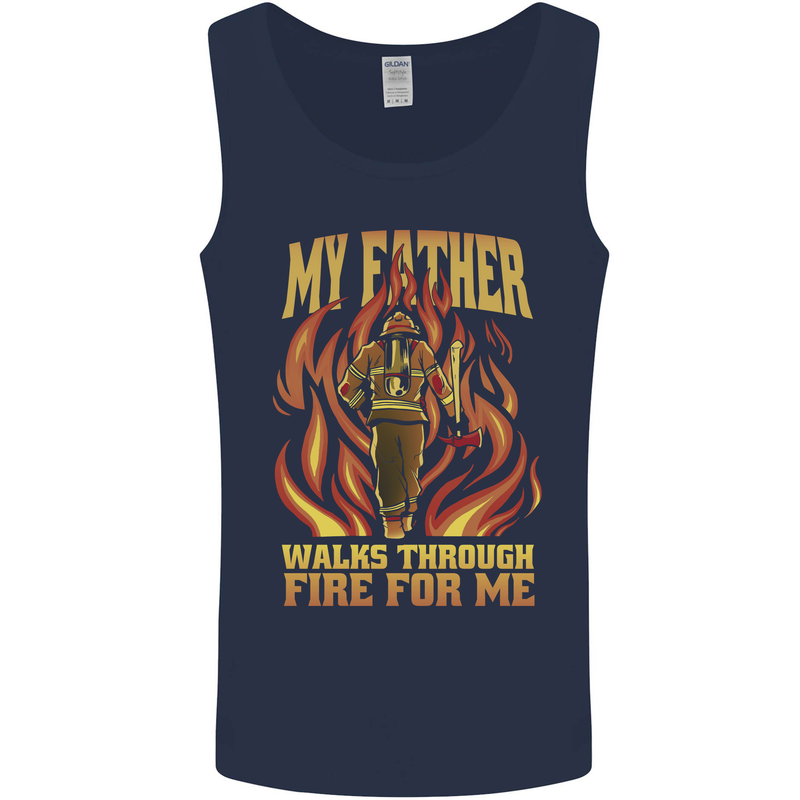 In Love With Mary Jane Funny Weed Mens Vest Tank Top Navy Blue