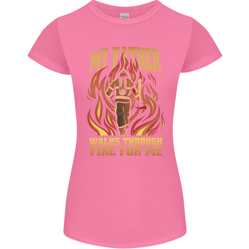 In Love With Mary Jane Funny Weed Womens Petite Cut T-Shirt Azalea