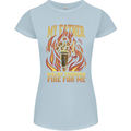 In Love With Mary Jane Funny Weed Womens Petite Cut T-Shirt Light Blue