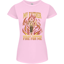 In Love With Mary Jane Funny Weed Womens Petite Cut T-Shirt Light Pink