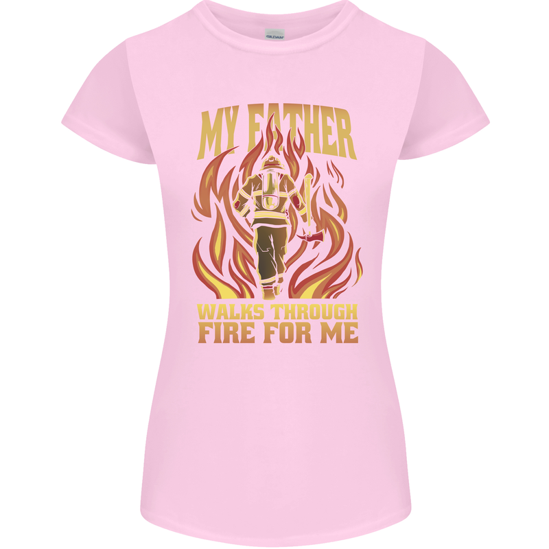 In Love With Mary Jane Funny Weed Womens Petite Cut T-Shirt Light Pink