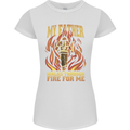 In Love With Mary Jane Funny Weed Womens Petite Cut T-Shirt White