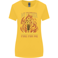 In Love With Mary Jane Funny Weed Womens Wider Cut T-Shirt Yellow