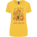 In Love With Mary Jane Funny Weed Womens Wider Cut T-Shirt Yellow