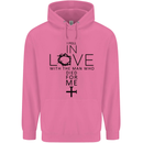 In Love With the Cross Christian Christ Childrens Kids Hoodie Azalea