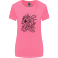 Inca Warrior Skull Gym Martial Arts MMA Axe Womens Wider Cut T-Shirt Azalea
