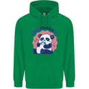 Indepandant Funny Independant Panda Bear Childrens Kids Hoodie Irish Green