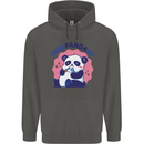 Indepandant Funny Independant Panda Bear Childrens Kids Hoodie Storm Grey