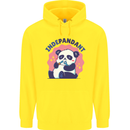 Indepandant Funny Independant Panda Bear Childrens Kids Hoodie Yellow