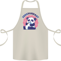 Indepandant Funny Independant Panda Bear Cotton Apron 100% Organic Natural