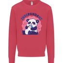 Indepandant Funny Independant Panda Bear Kids Sweatshirt Jumper Heliconia