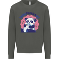 Indepandant Funny Independant Panda Bear Kids Sweatshirt Jumper Storm Grey