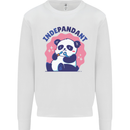 Indepandant Funny Independant Panda Bear Kids Sweatshirt Jumper White