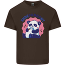 Indepandant Funny Independant Panda Bear Kids T-Shirt Childrens Chocolate