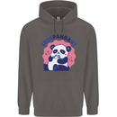 Indepandant Funny Independant Panda Bear Mens 80% Cotton Hoodie Charcoal