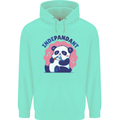 Indepandant Funny Independant Panda Bear Mens 80% Cotton Hoodie Peppermint