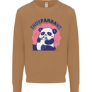Indepandant Funny Independant Panda Bear Mens Sweatshirt Jumper Caramel Latte