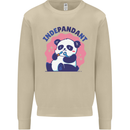 Indepandant Funny Independant Panda Bear Mens Sweatshirt Jumper Sand