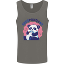 Indepandant Funny Independant Panda Bear Mens Vest Tank Top Charcoal
