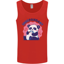 Indepandant Funny Independant Panda Bear Mens Vest Tank Top Red