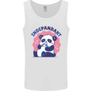 Indepandant Funny Independant Panda Bear Mens Vest Tank Top White