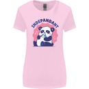 Indepandant Funny Independant Panda Bear Womens Wider Cut T-Shirt Light Pink