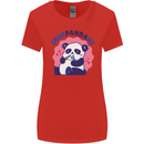 Indepandant Funny Independant Panda Bear Womens Wider Cut T-Shirt Red