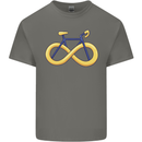 Infinity Bicycle Kids T-Shirt Childrens Charcoal