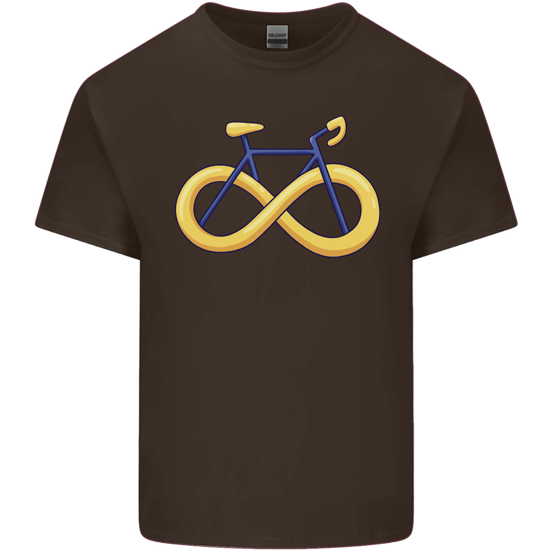 Infinity Bicycle Kids T-Shirt Childrens Chocolate